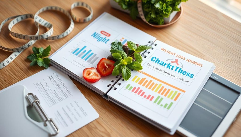 tracking weight loss success