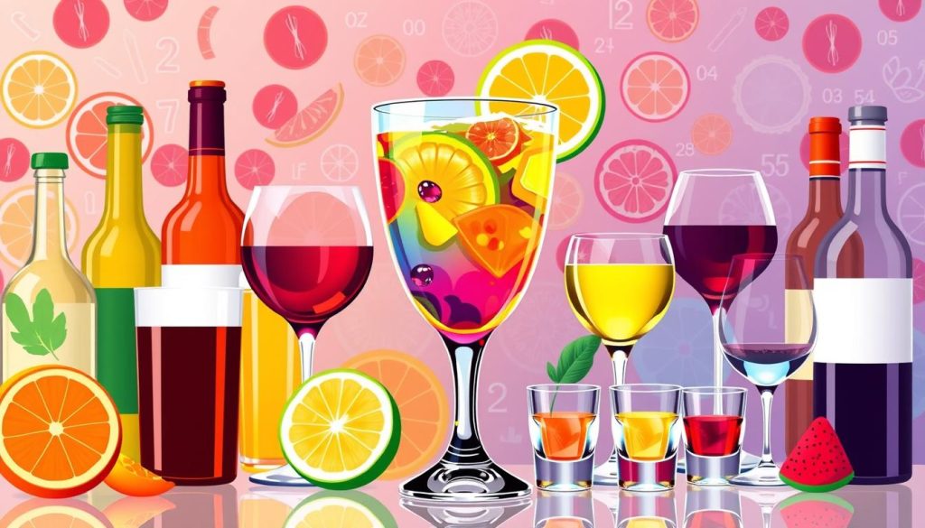 alcohol calorie content