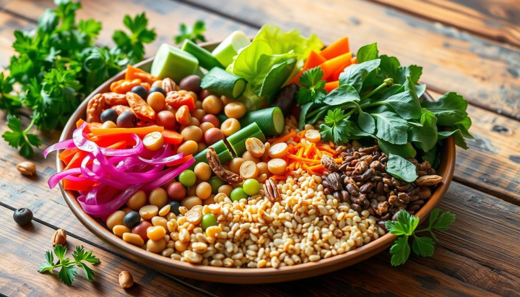 balanced vegan nutrition