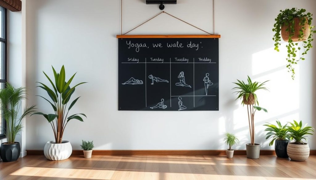 balanced yoga schedule