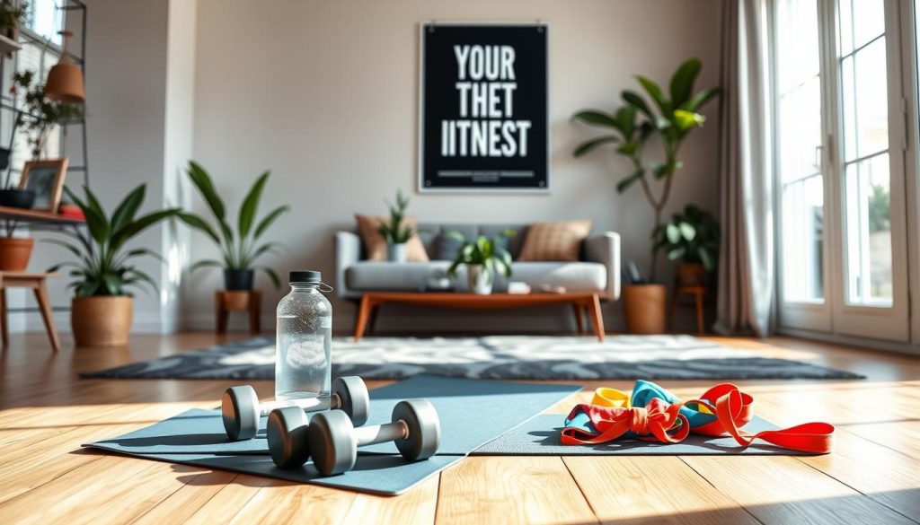 home workout preparation