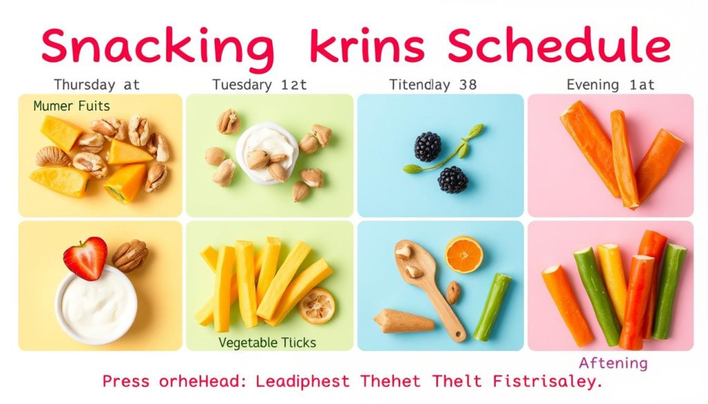 snacking schedule
