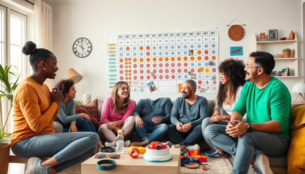 group fitness tracking