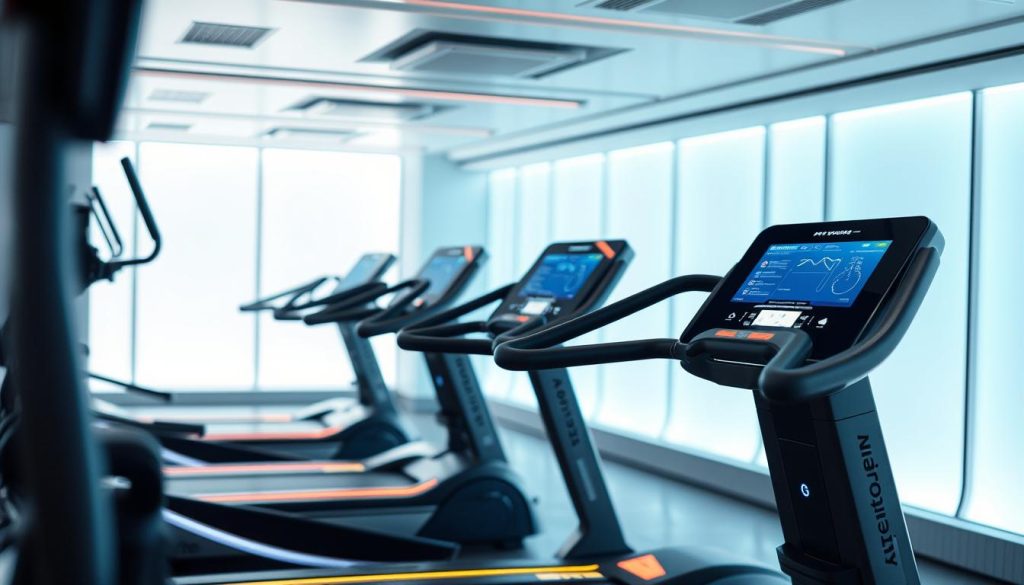 high-tech gym equipment