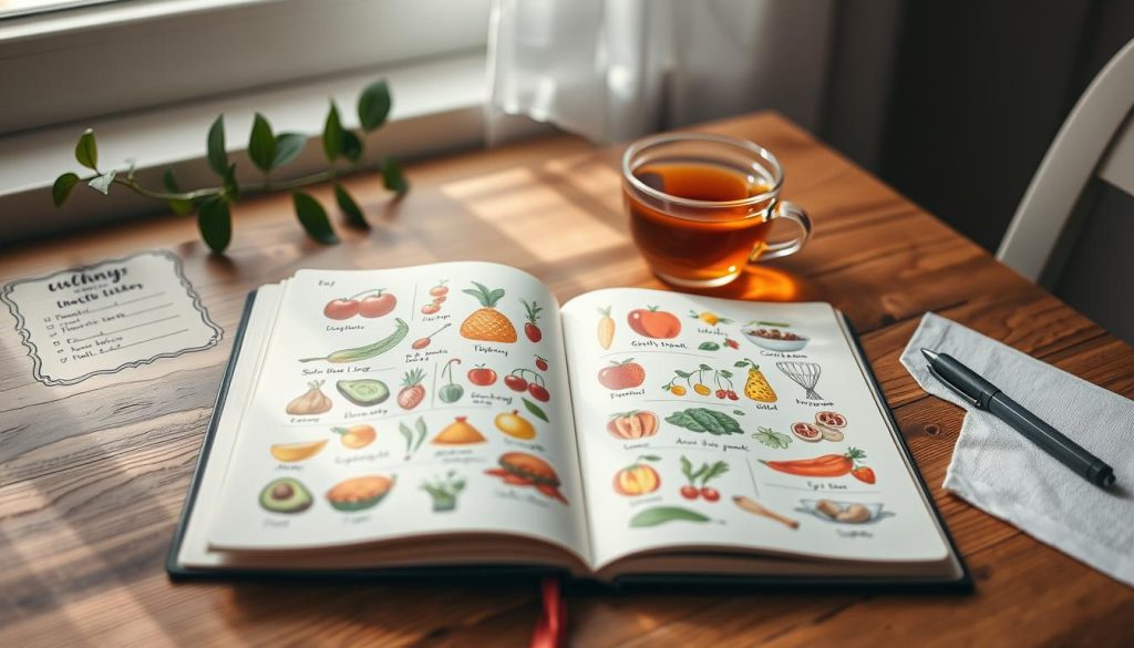 tips for staying consistent with food journal