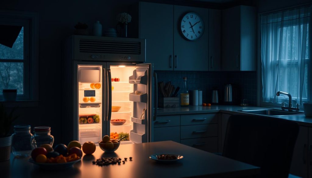 nocturnal eating habits